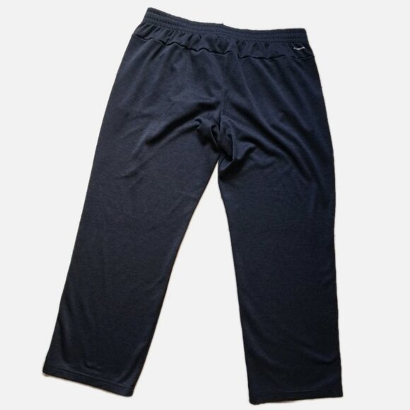 Adidas Climawarm Pants Mens 2XL Black Warmups Gym Training Pockets Drawstrings - Picture 4 of 13